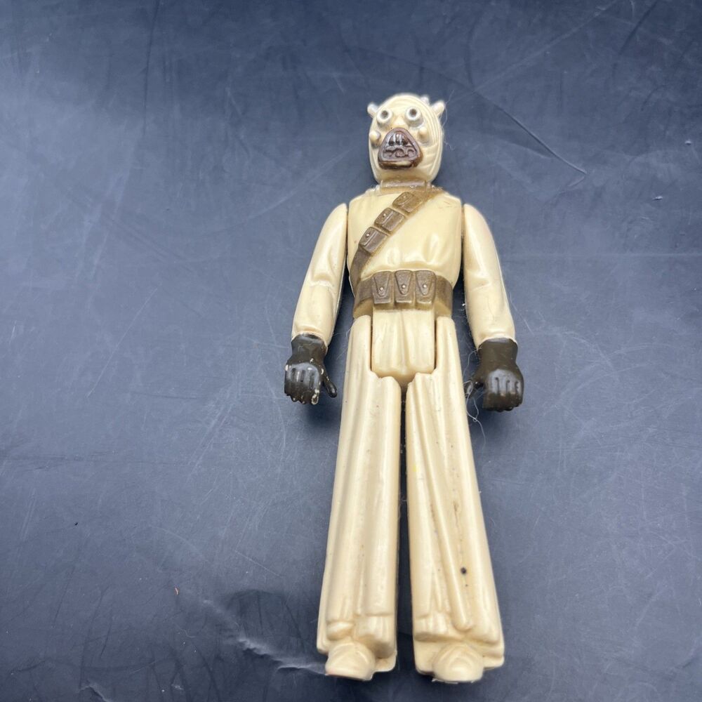 Vintage Star Wars Sand People Tusken Raider Action Figure 1977 Kenner 7